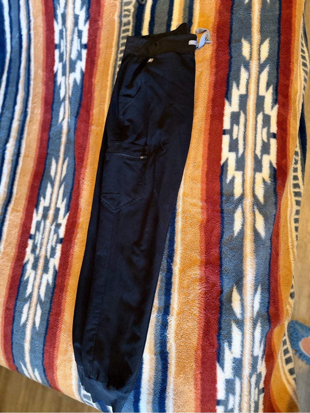 Figs Black Joggers Zamora with Utility Pocket